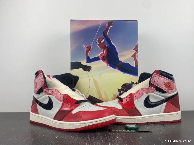 DV1748-601 High 1 Spider-Verse the OG Spider-Man Jordan Across 0706